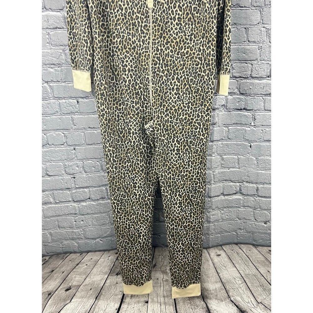 Fruit  of the Loom Women's Waffle Unionsuit Animal Print Size M/L - Picture 5 of 9